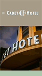 Mobile Screenshot of cadethotel.com
